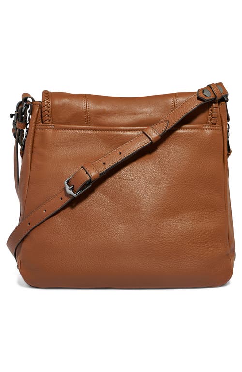Aimee Kestenberg All For Love Convertible Leather Shoulder Bag In Chestnut W Gunmetal