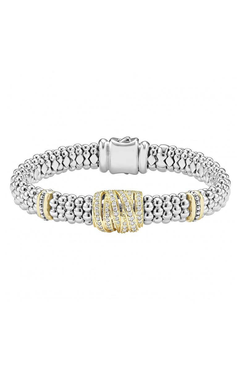 LAGOS 'Diamonds & Caviar' Diamond Rope Bracelet | Nordstrom