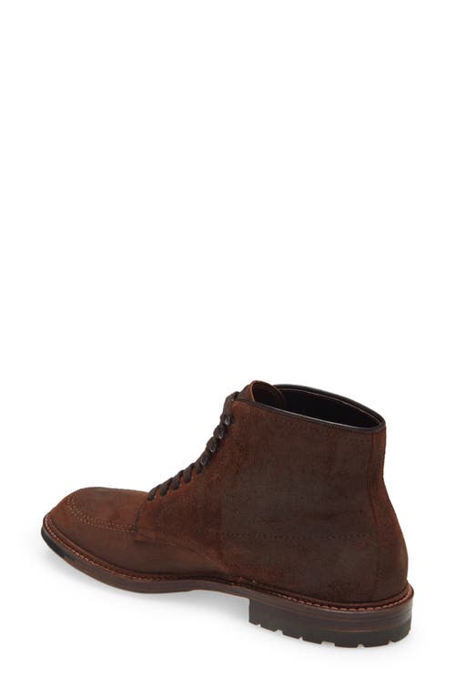 Alden Shoe Company Alden Indy Commando Water Resistant Boot In Reverse Tobacco