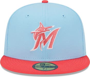 New Era Men's New Era Light Blue/Red Kansas City Royals Spring Color  Two-Tone 59FIFTY Fitted Hat