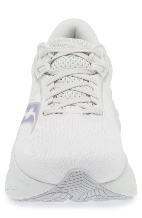 Shop Saucony Triumph 22 Running Shoe In White/foam