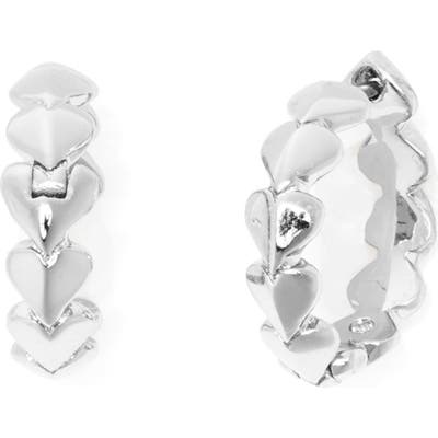 Kate Spade New York Heritage Heart Huggie Earrings