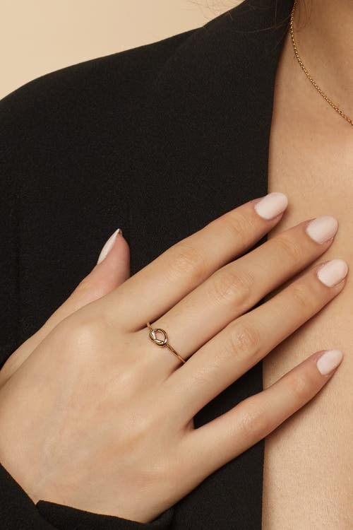 Oradina 14k Rose Gold Verona Ring In Rose Gold