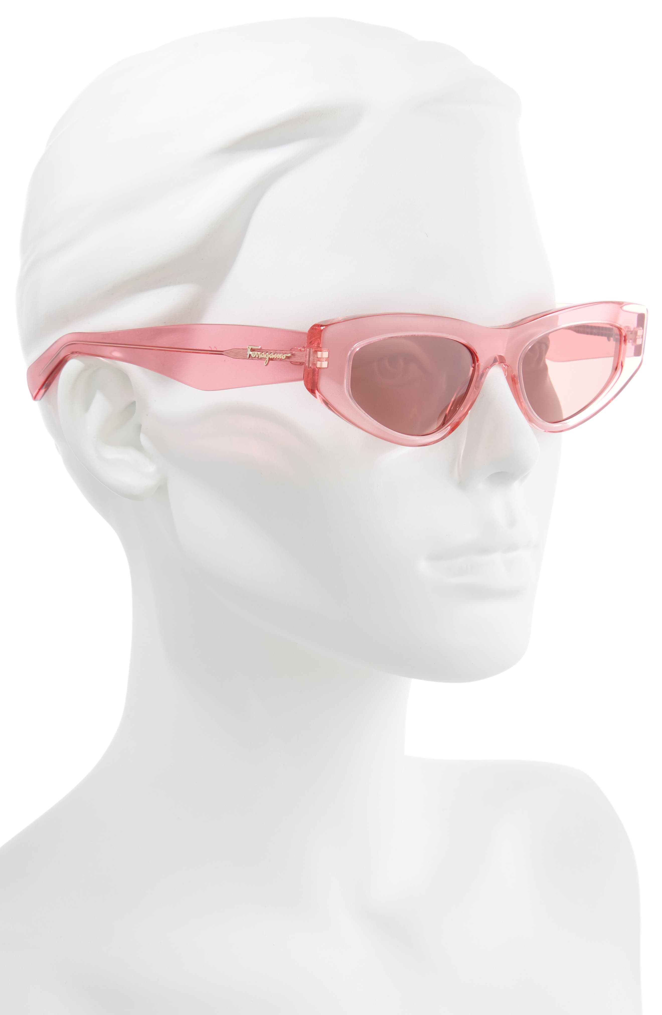 salvatore ferragamo sunglasses pink