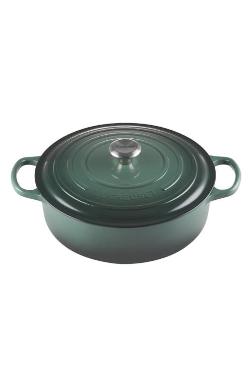 Le Creuset Signature 6 3/4-Quart Round Wide French/Dutch Oven in Artichaut at Nordstrom