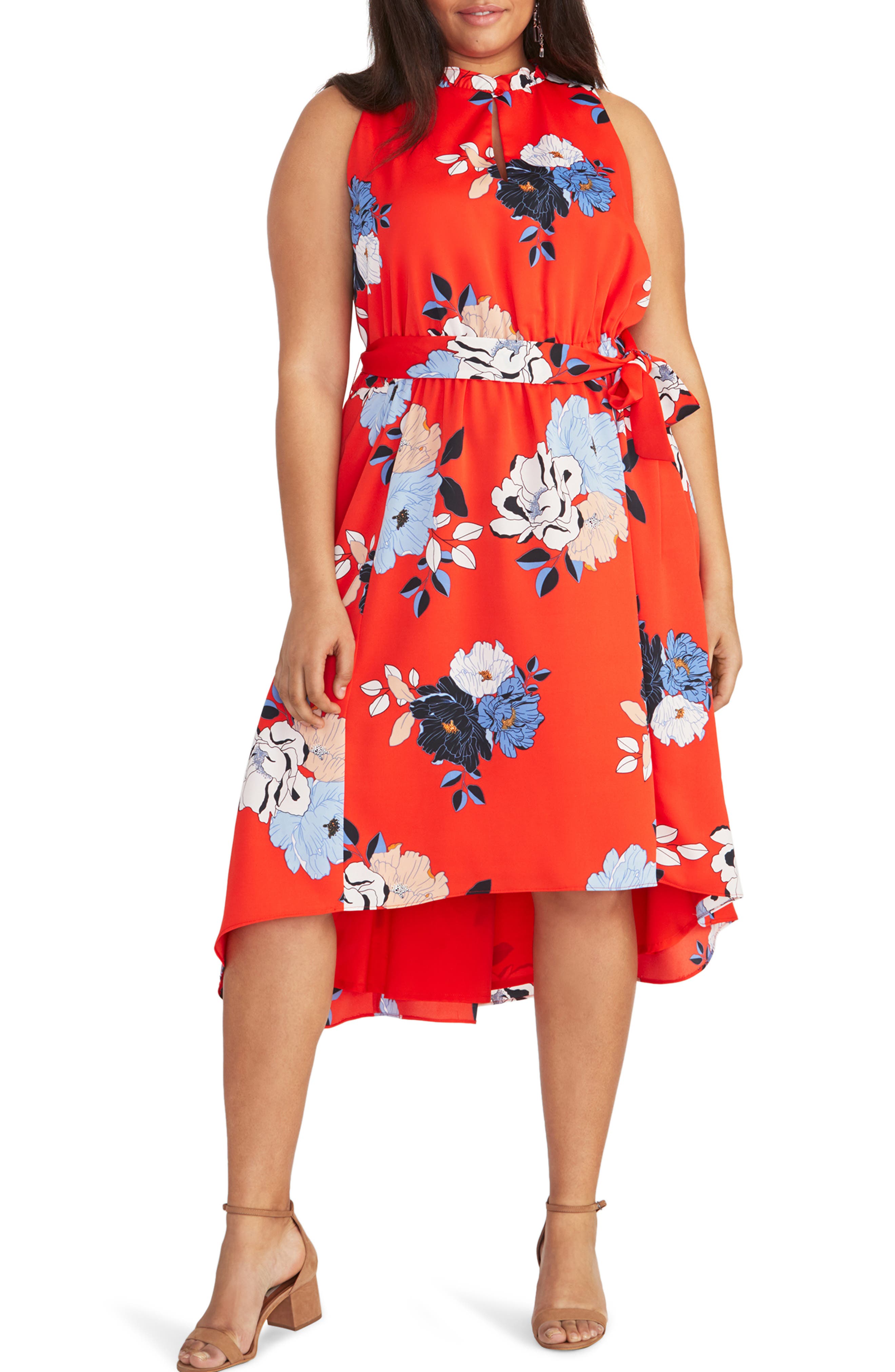 Plus Size Rachel Rachel Roy Concetta High/low Dress, Red
