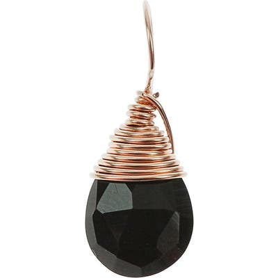 Nashelle 14K-Rose Gold Fill & Semiprecious Stone Charm