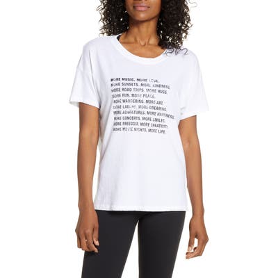 Good Hyouman Brice More Graphic Tee, White
