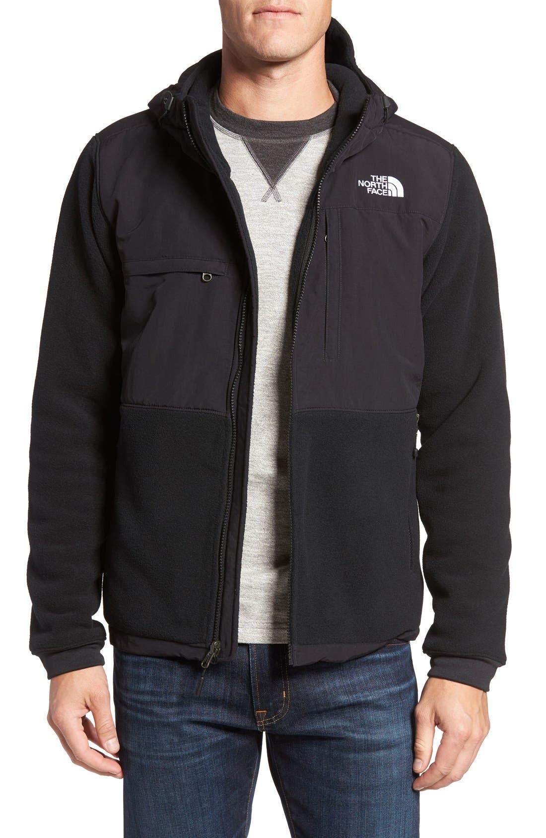 north face men's denali 2 hoodie