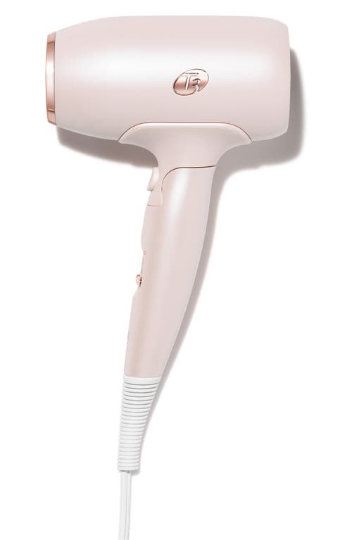 Shop T3 Afar Travel Size Hair Dryer In Satin Blush