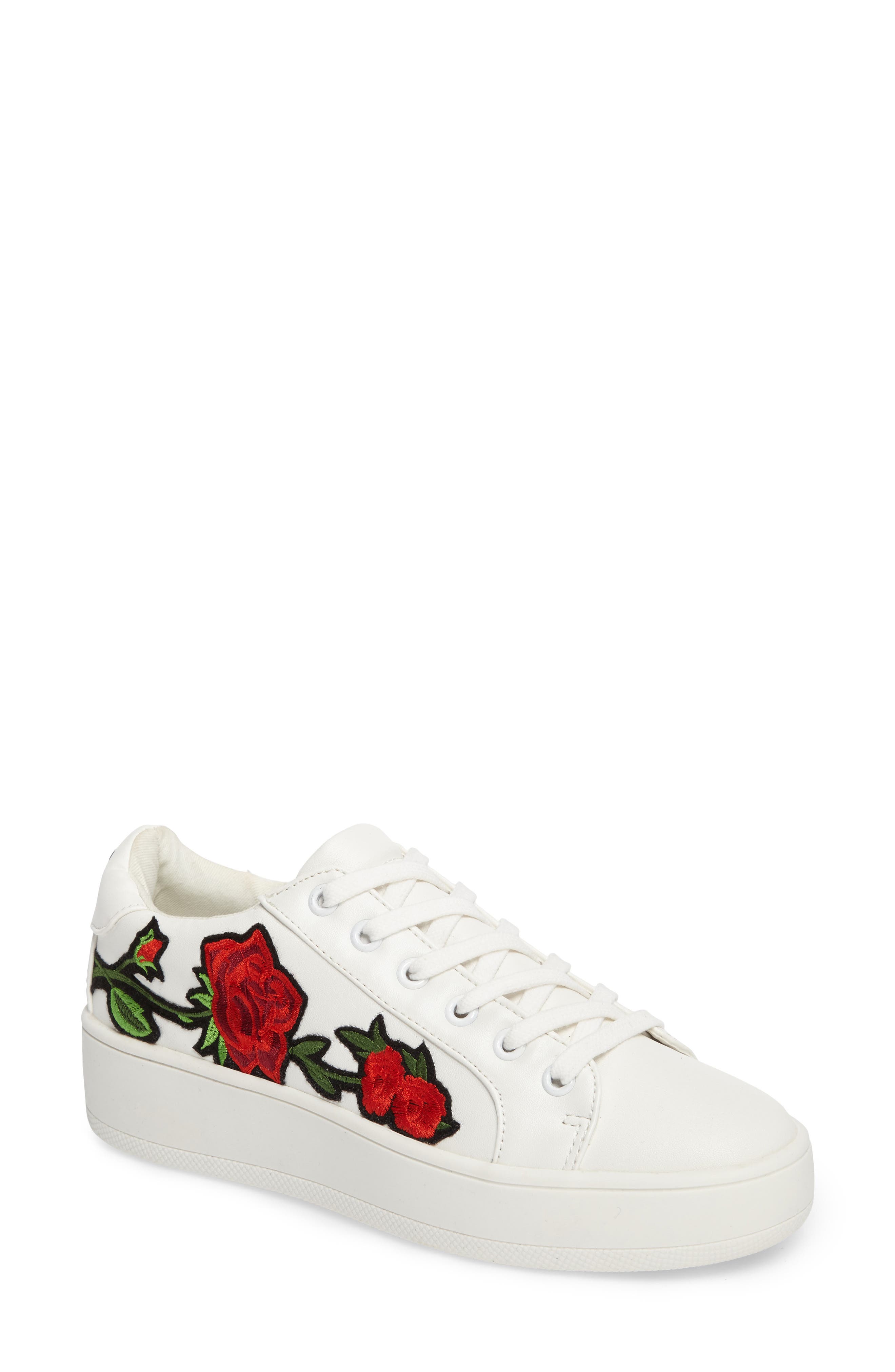 steve madden floral shoes