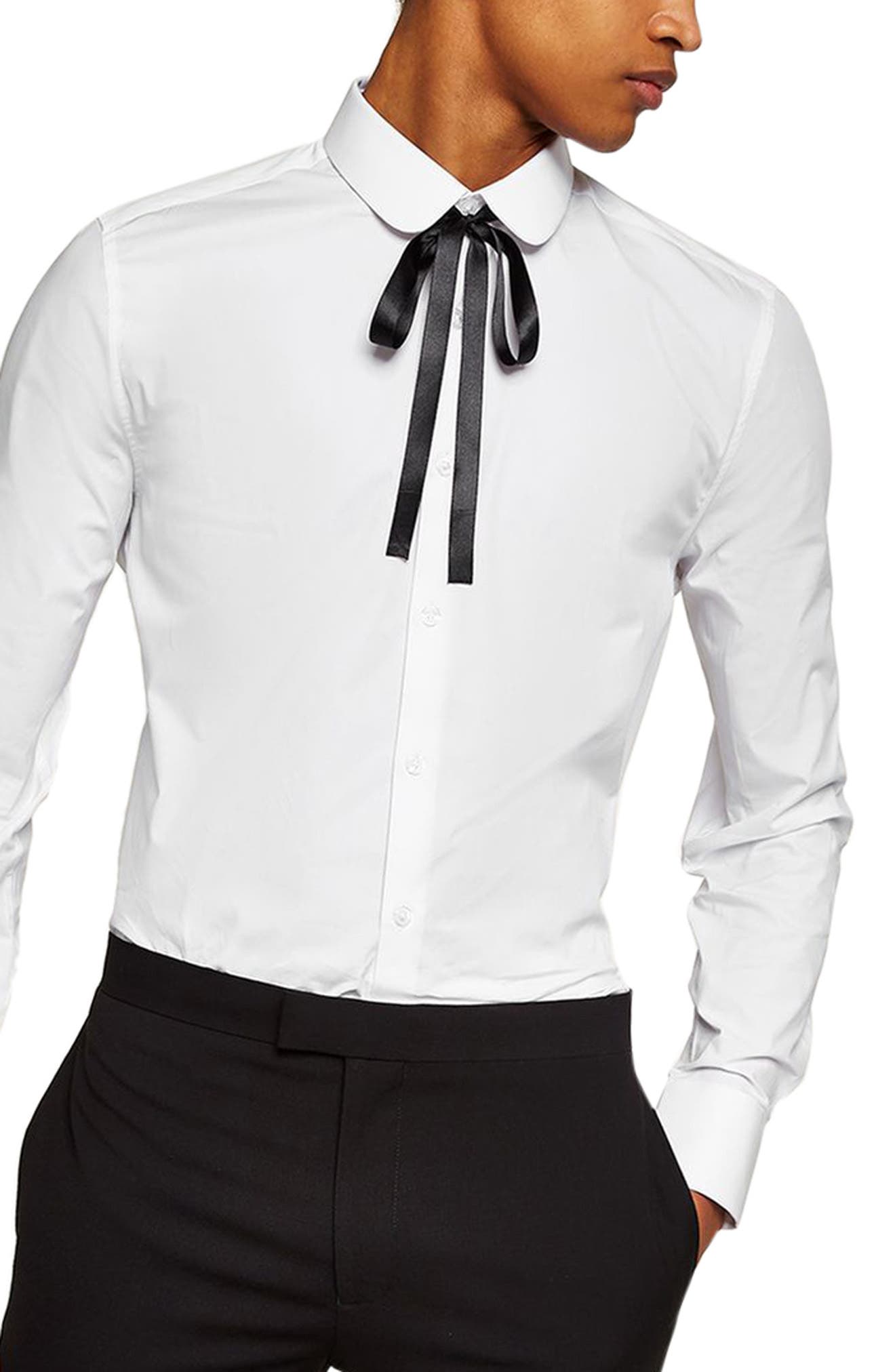 Topman Penny Collar Shirt Nordstrom