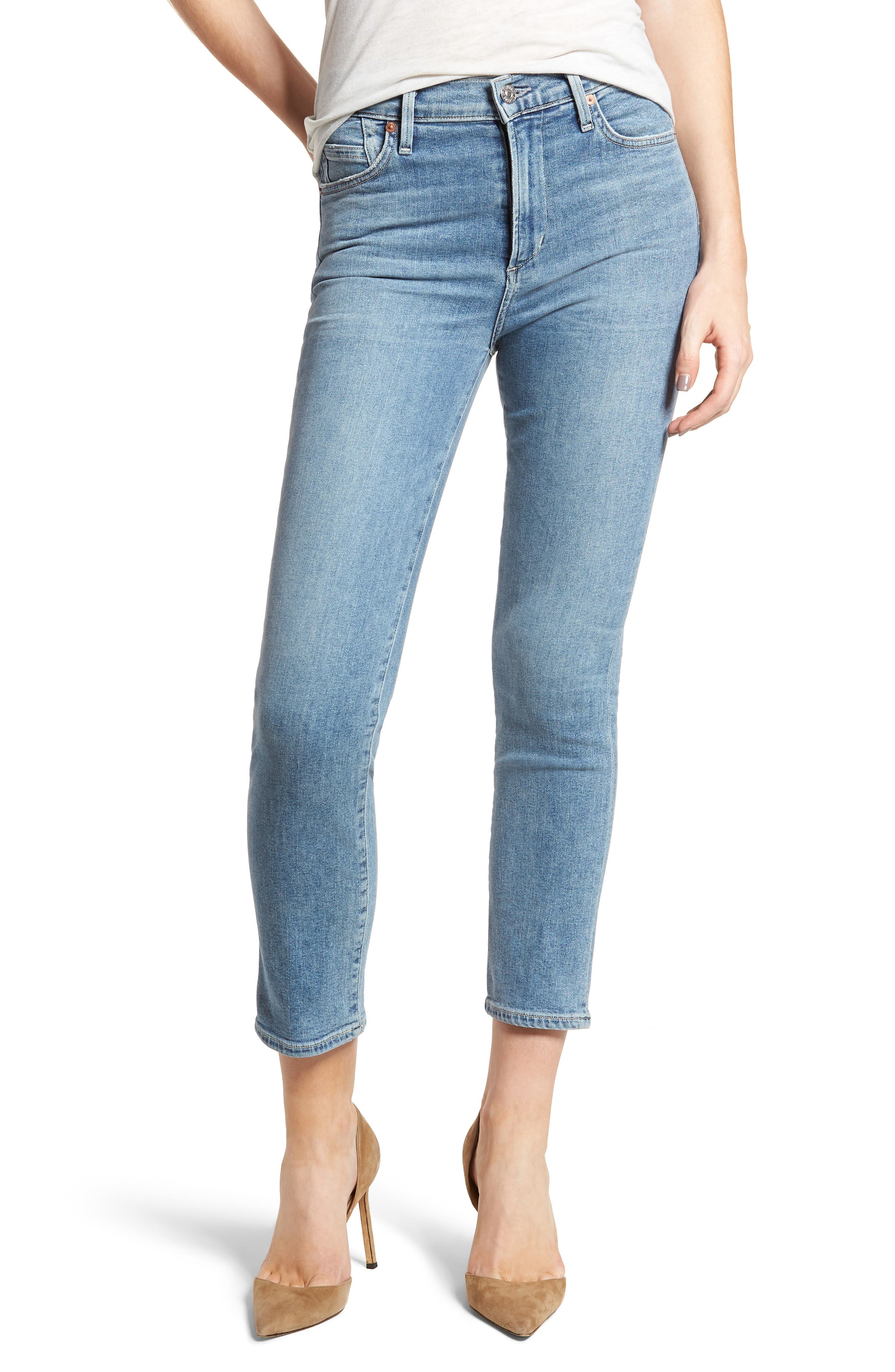 citizens of humanity cara ankle cigarette jeans