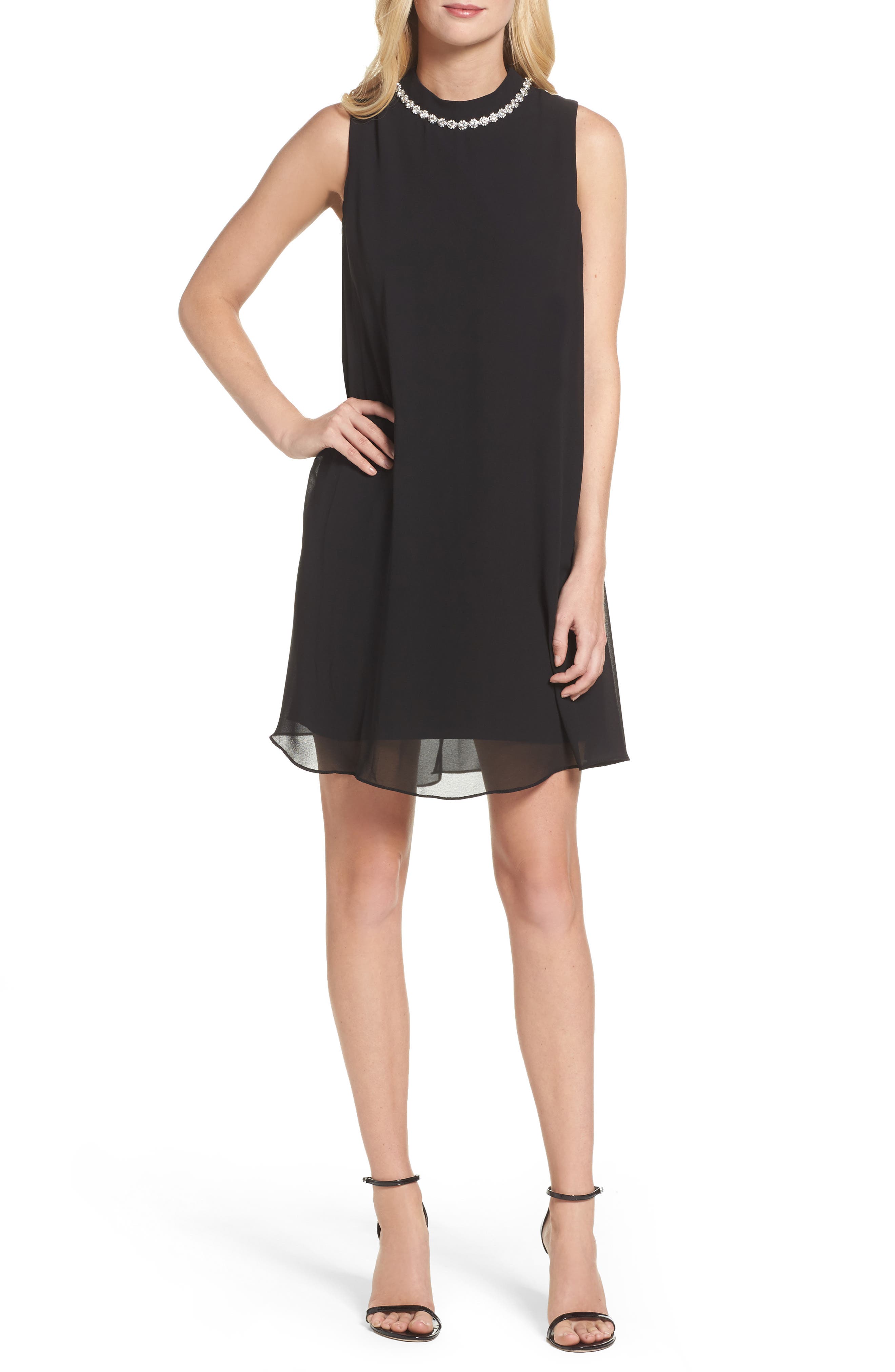 Eliza J Embellished Shift Dress Nordstrom