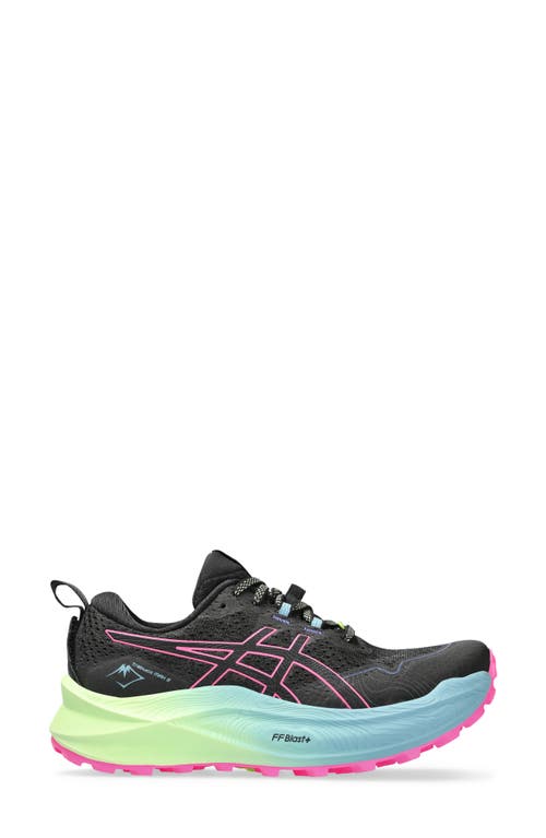 ASICS® Trabuco Max 2 GEL-Cumulus 25 Running Shoe in Black/Hot Pink