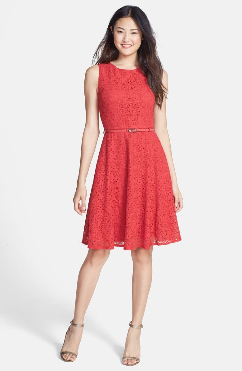 wallis Lace Fit & Flare Dress | Nordstrom