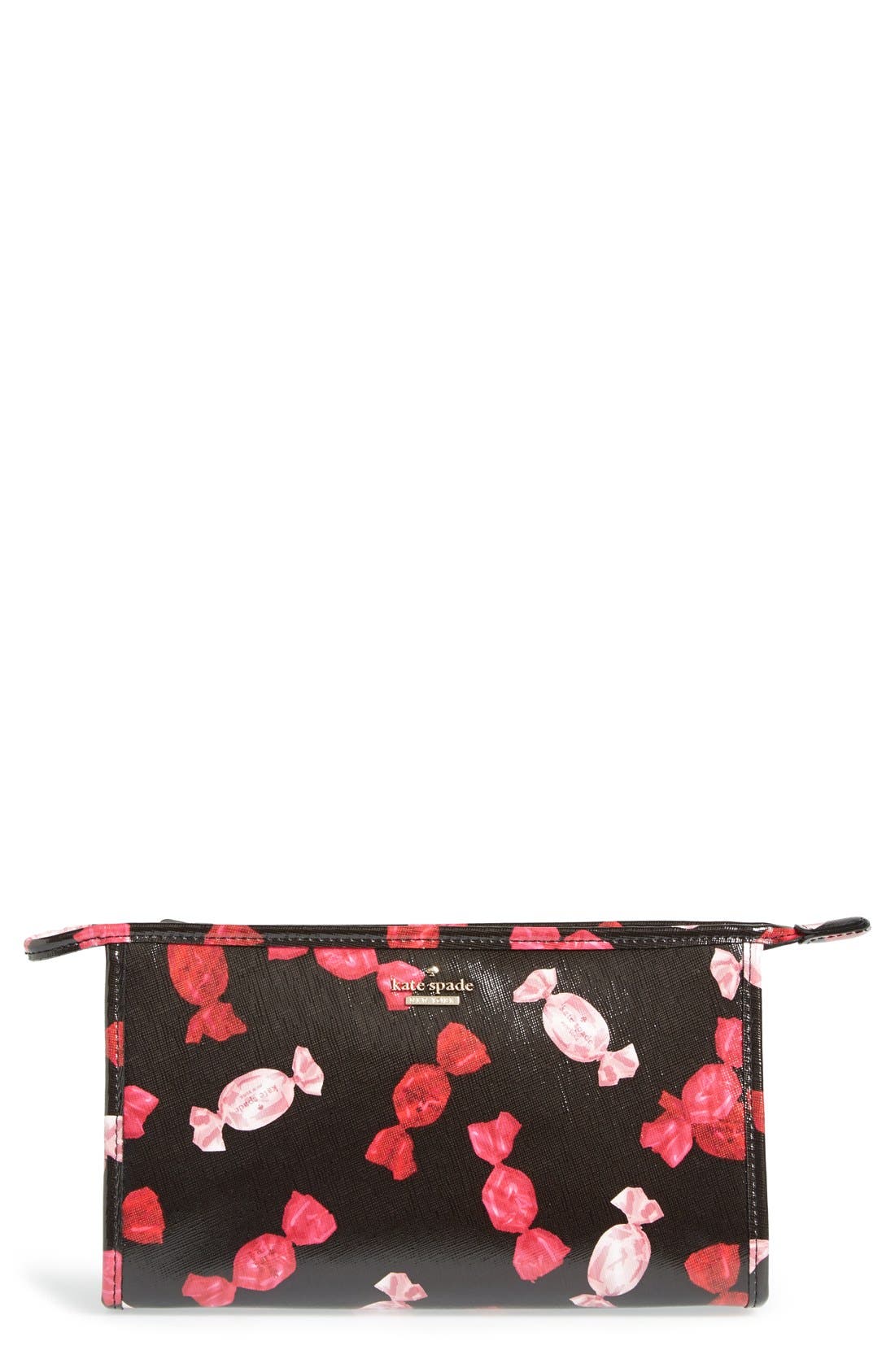 kate spade new york 'sinclair drive iris' cosmetics case Nordstrom