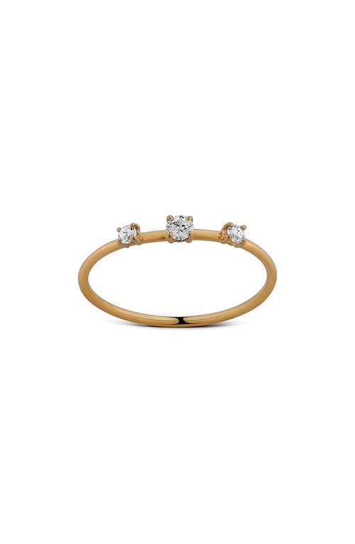 Lana Solo Wire Diamond Ring in Yellow Gold at Nordstrom, Size 6