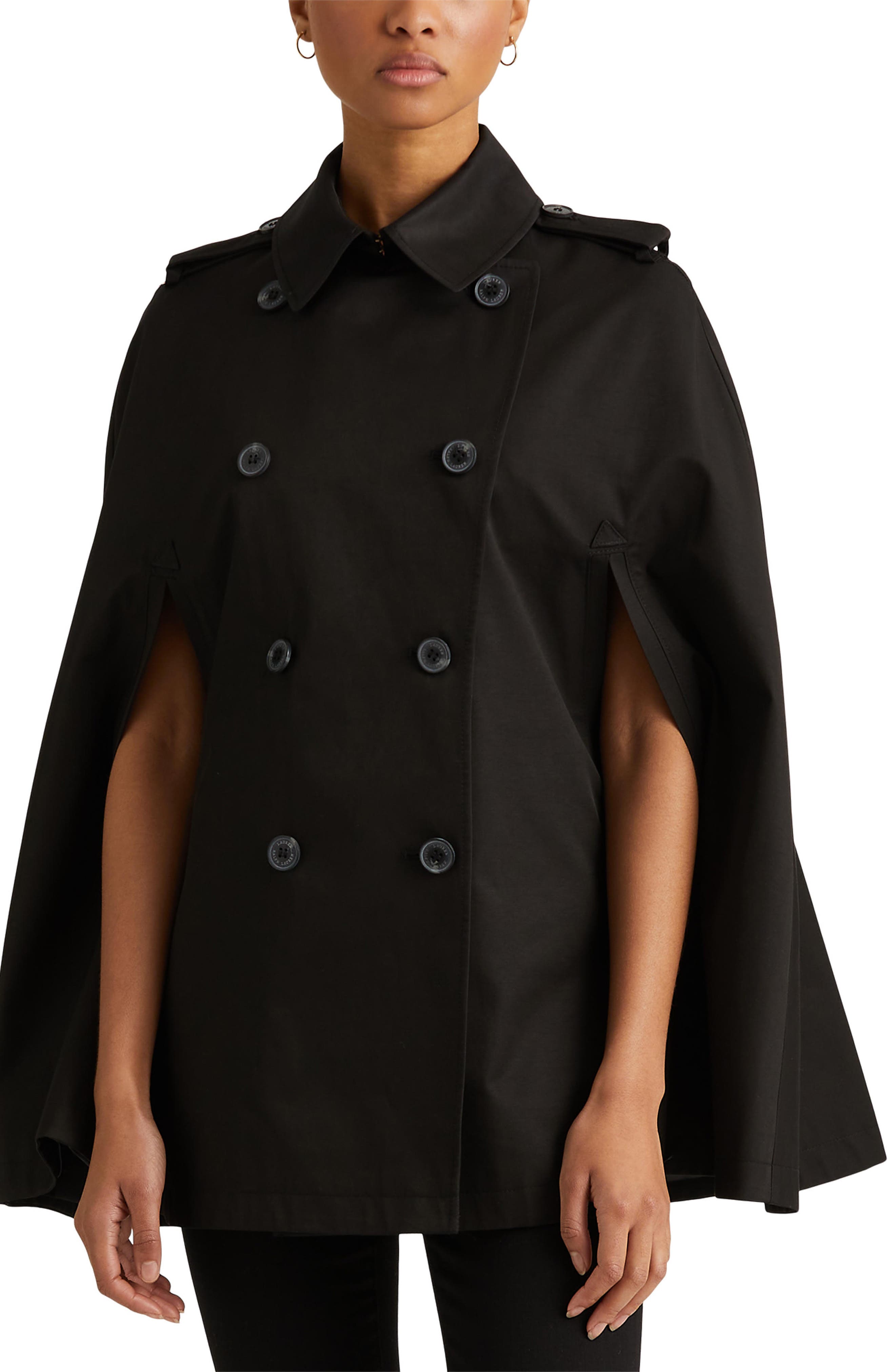 ralph lauren cape coat