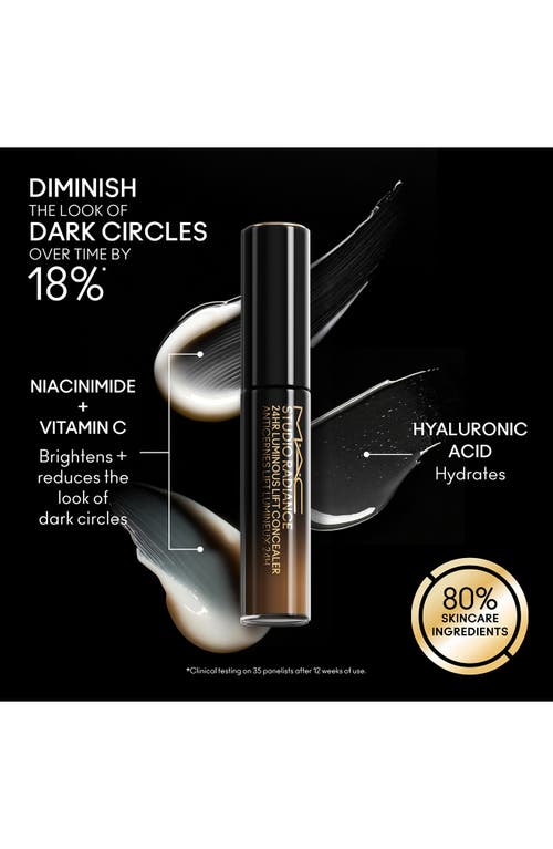 Mac Cosmetics Studio Radiance 24hr Luminous Lift Concealer In Nw13