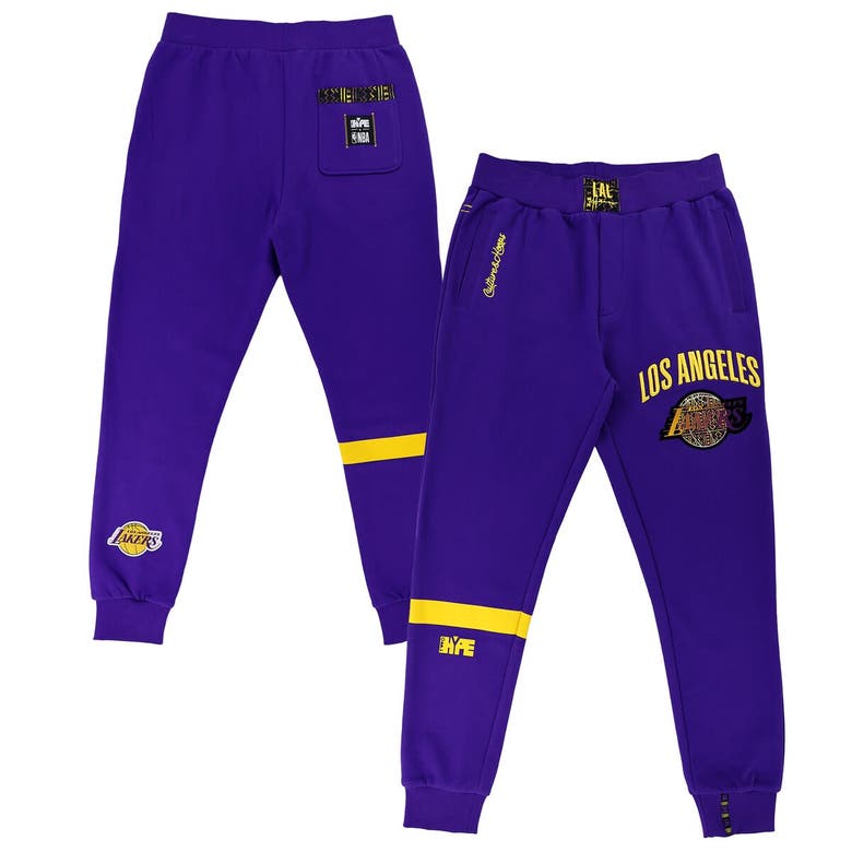 Shop Two Hype Unisex Nba X   Purple Los Angeles Lakers Culture & Hoops Heavyweight Jogger Pants