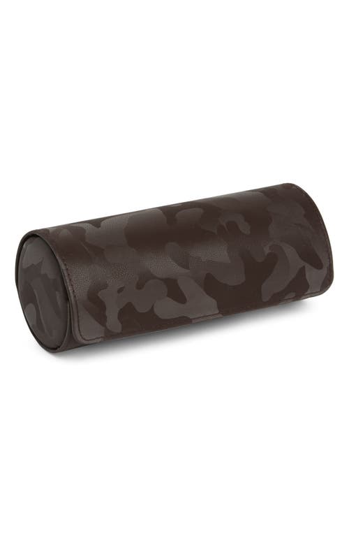 Shop Nordstrom Watch Roll In Chocolate Camo