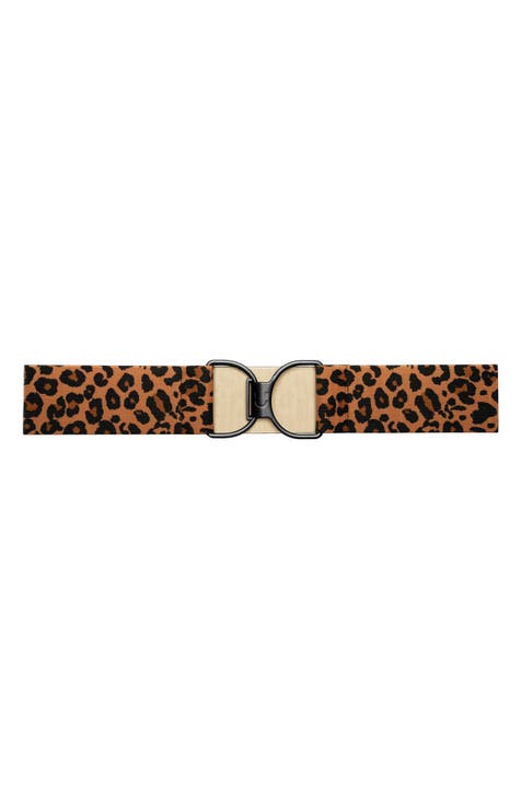 Time and Tru Women's Pine Mini Crossbody Bag, Bold Leopard 