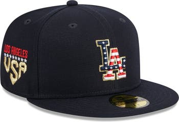 Men's Los Angeles Angels New Era Red 2023 Fourth of July Low