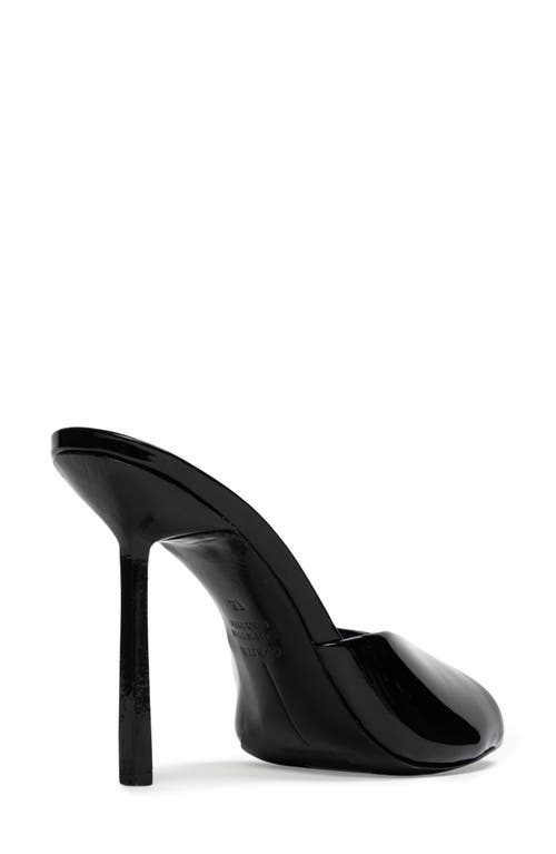 Shop Black Suede Studio Nori 100 Sandal In Black-patent