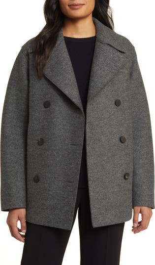 Harris wharf best sale double breasted coat