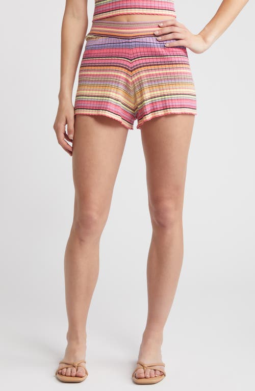 Rip Curl Palapa Rib Shorts In Pink Multi