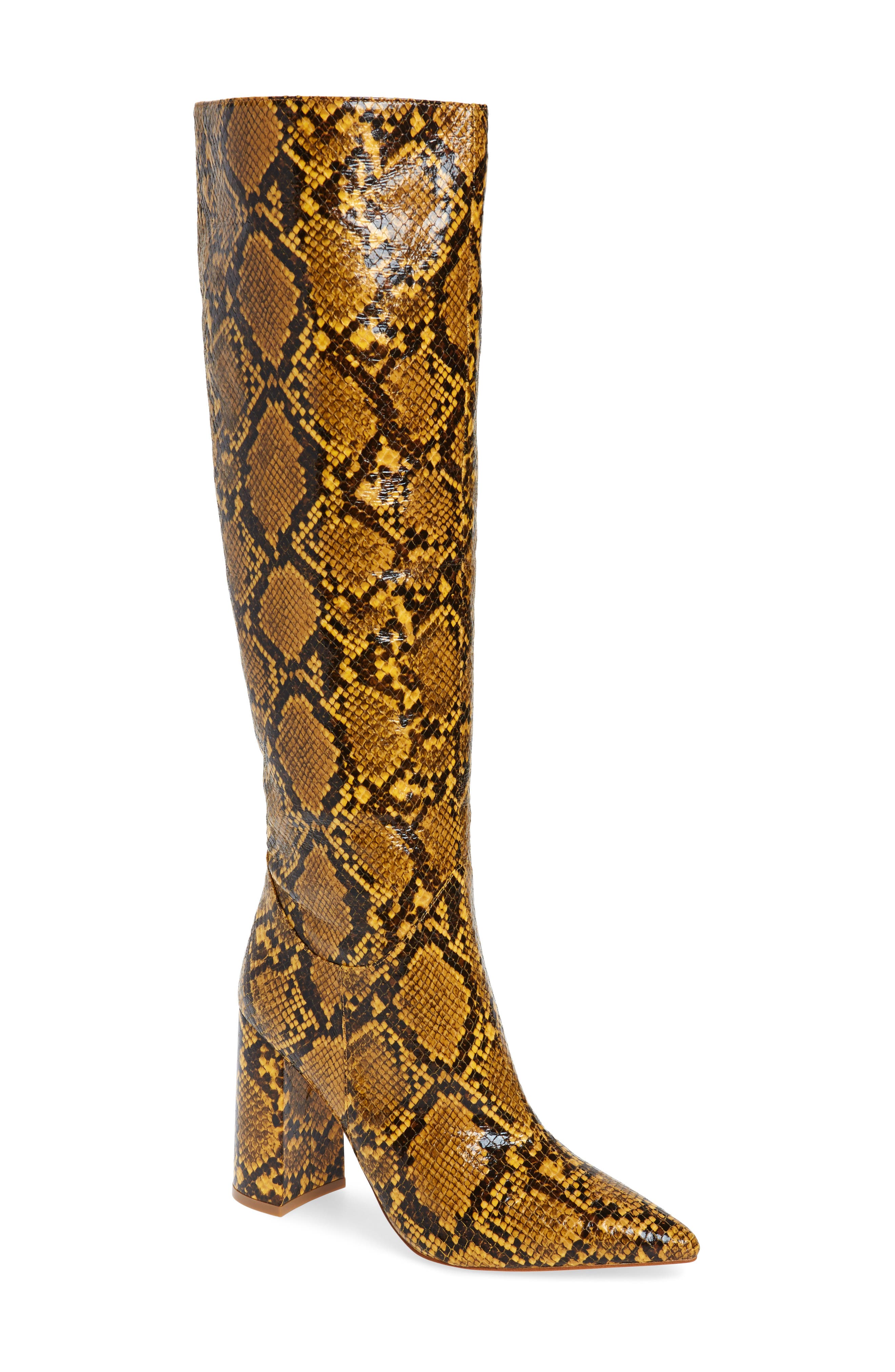 jeffrey campbell boots snake