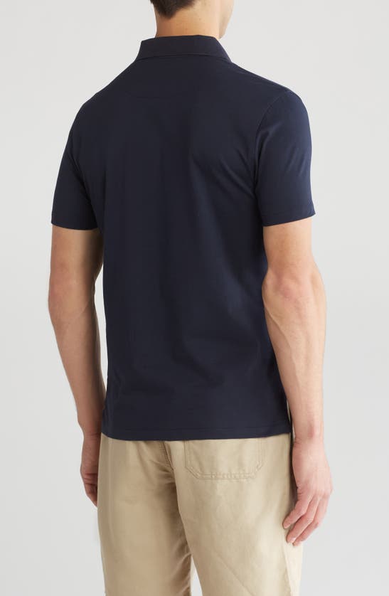 Rodd & Gunn Dalmore Sports Fit Knit Polo In Navy