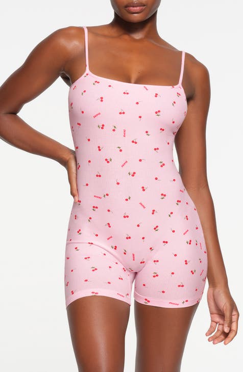 SKIMS SOFT LOUNGE SET BUBBLEGUM PINK XXS - $200 New With Tags - From Bae
