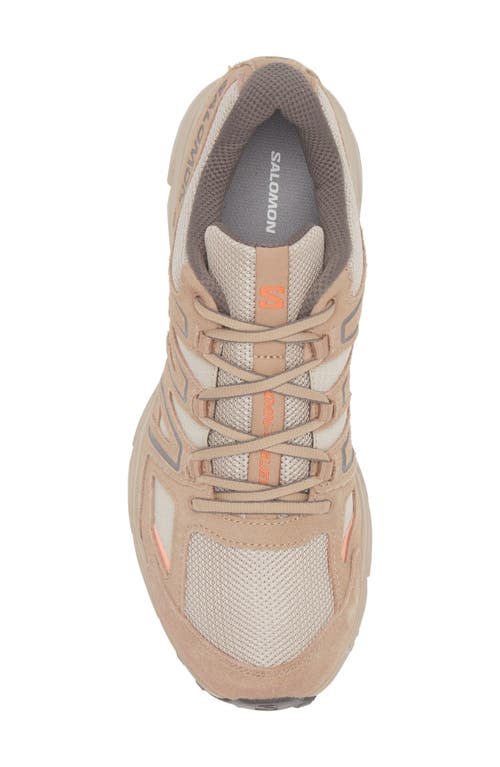 Shop Salomon Gender Inclusive X-mission 4 Running Shoe In Cement/natural/plum Kitt