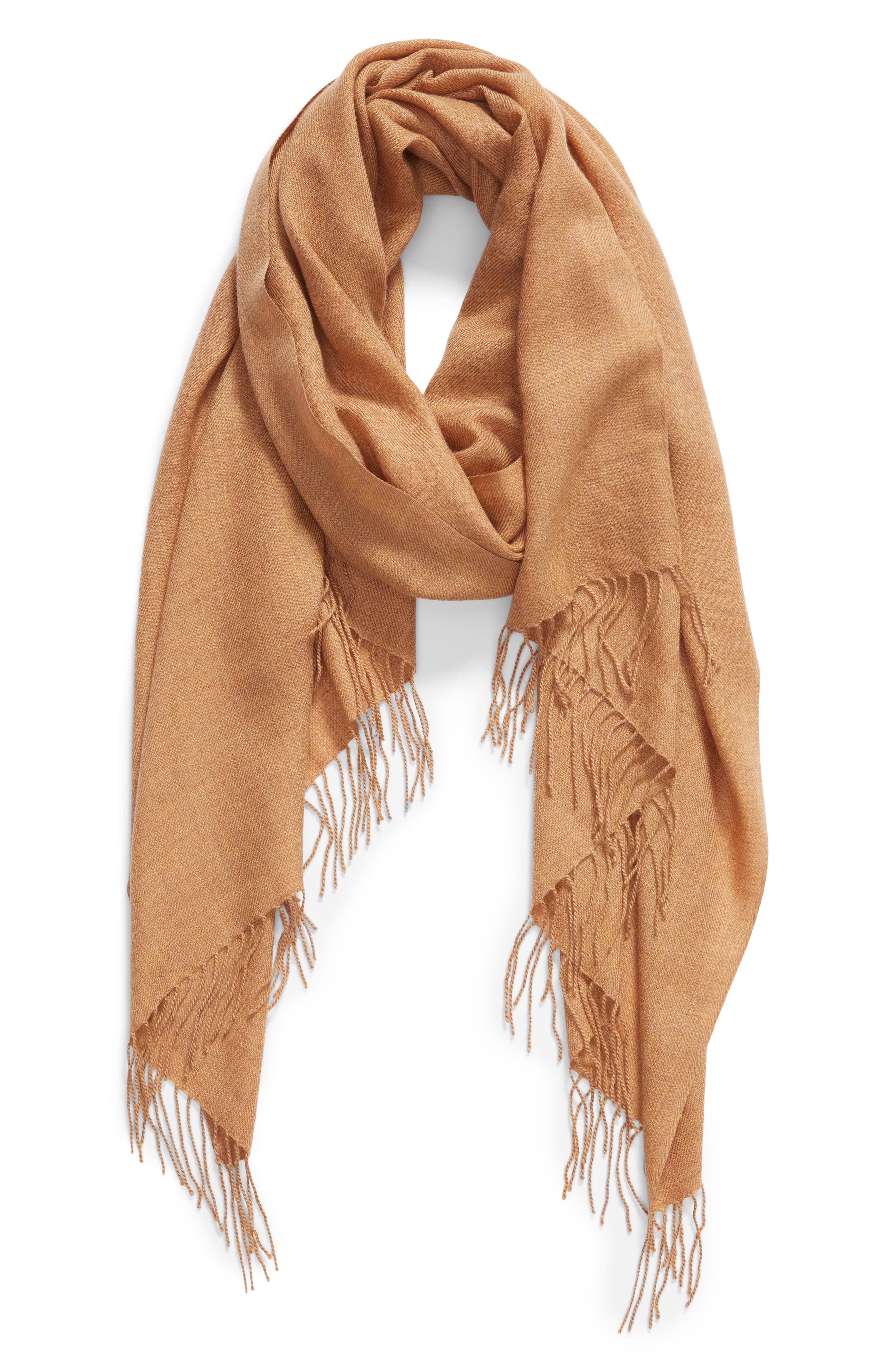 Nordstrom | Fringe Cashmere Scarf | Nordstrom Rack