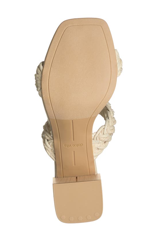Shop Dolce Vita Zabina Braided Strap Sandal In Ivory Stella