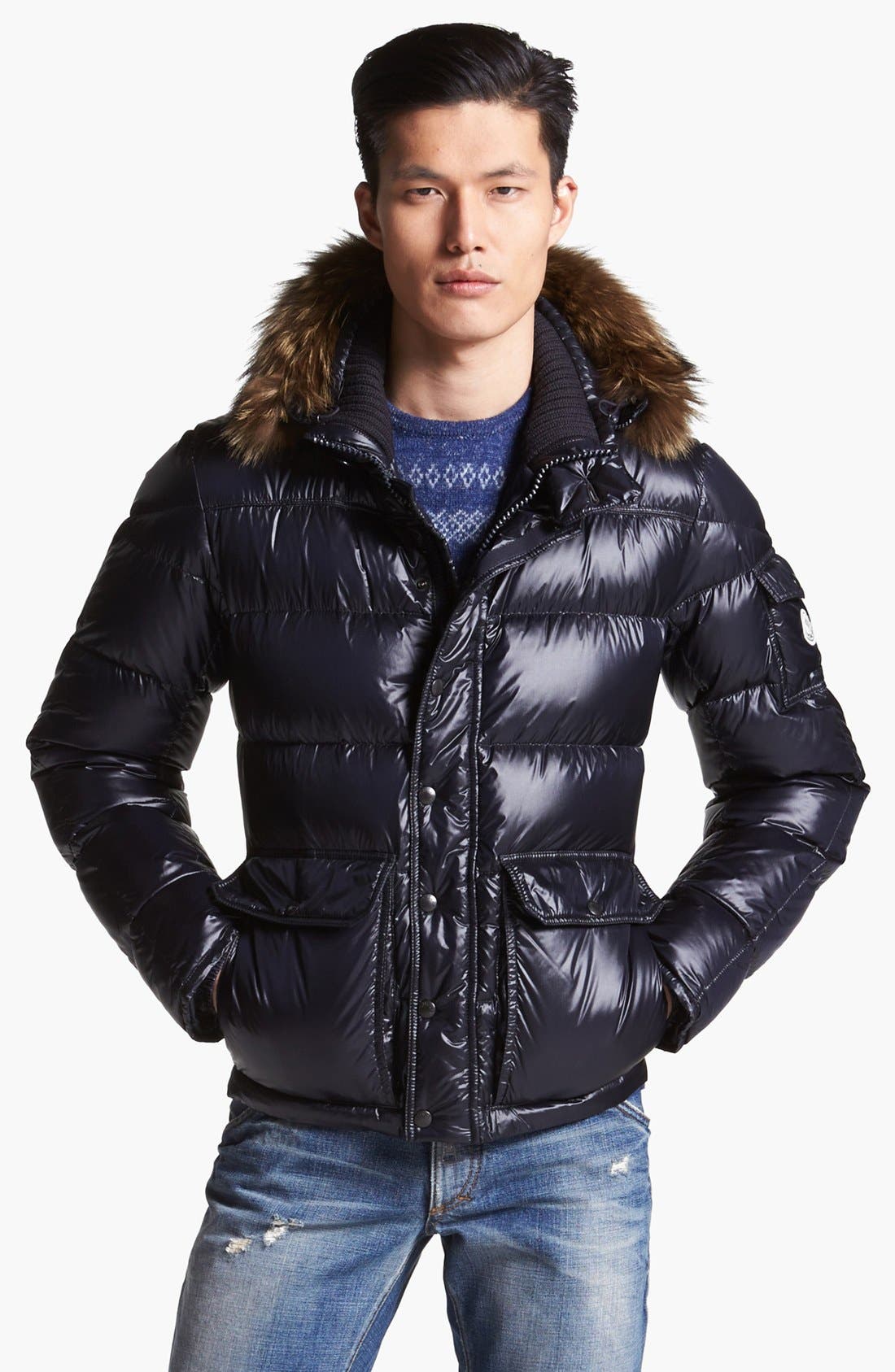 Moncler 'Hubert' Down Jacket with 