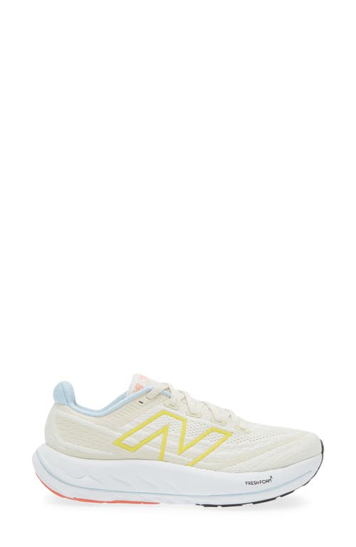 Shop New Balance Fresh Foam X Vongo V6 Running Shoe In Sea Salt/lemon Zest