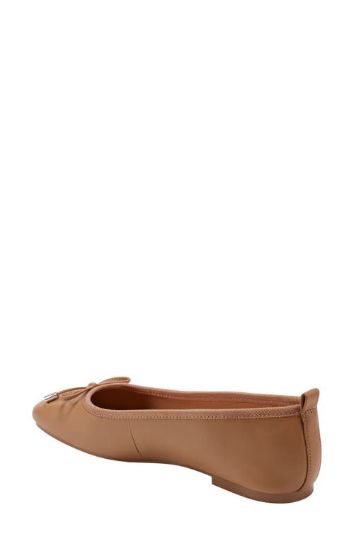 Marc Fisher Ltd Ubet Ballet Flat In Medium Natural