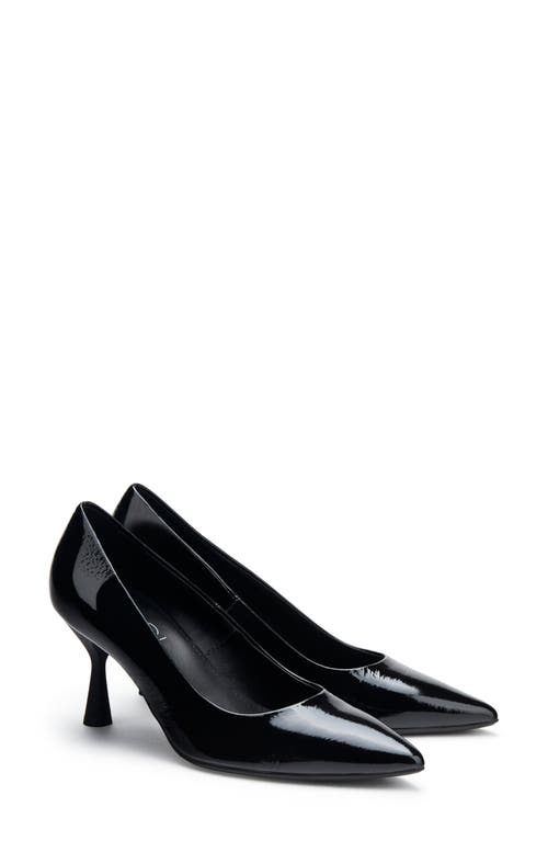 AGL Isolde Pointed Toe Pump Nero Patent at Nordstrom,