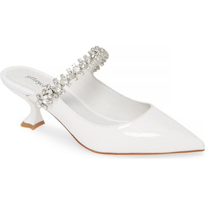 Jeffrey Campbell Lori Mule- White