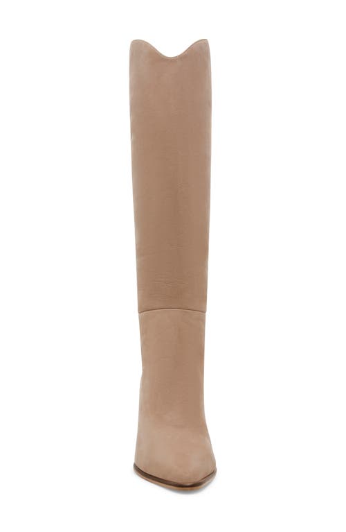 Steve Madden Croft Pointed Toe Boot In Taupe
