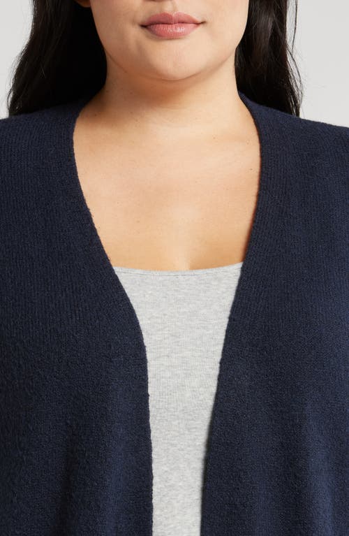 Shop Caslonr Caslon(r) Open Front Cardigan In Navy Blazer