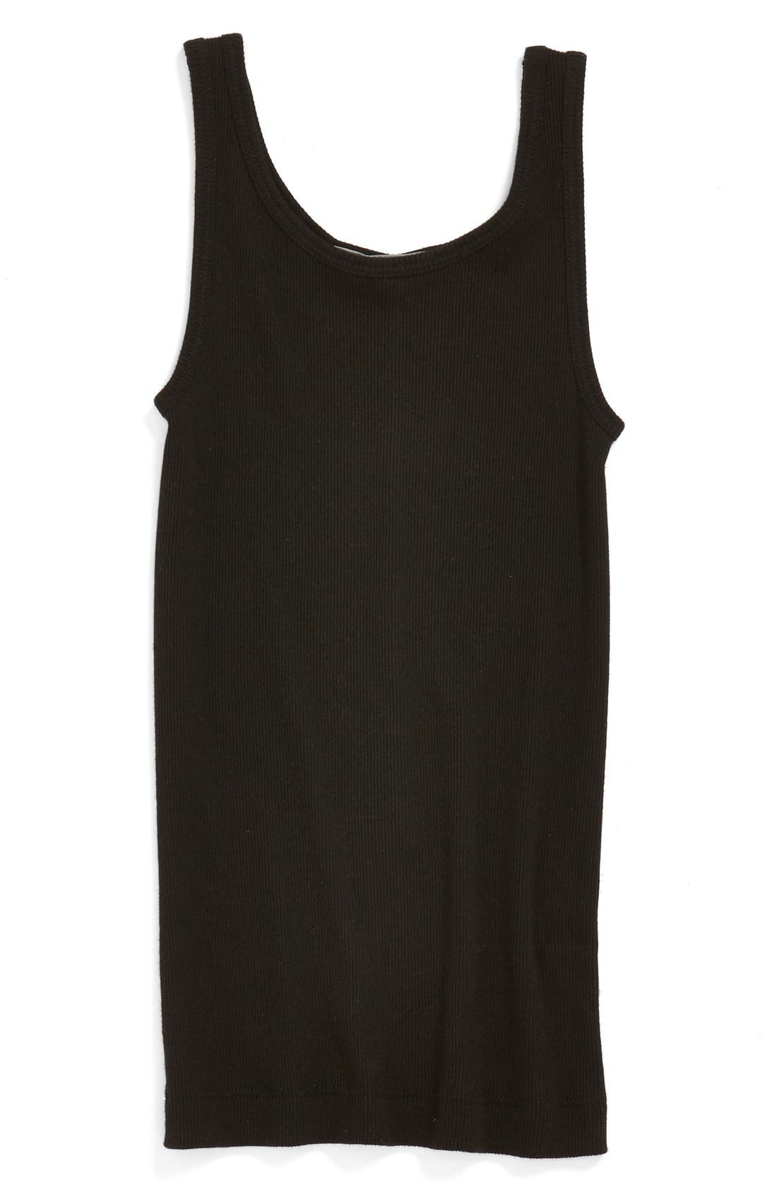 Vince 'Favorite' Rib Tank (Toddler Girls & Little Girls) Nordstrom