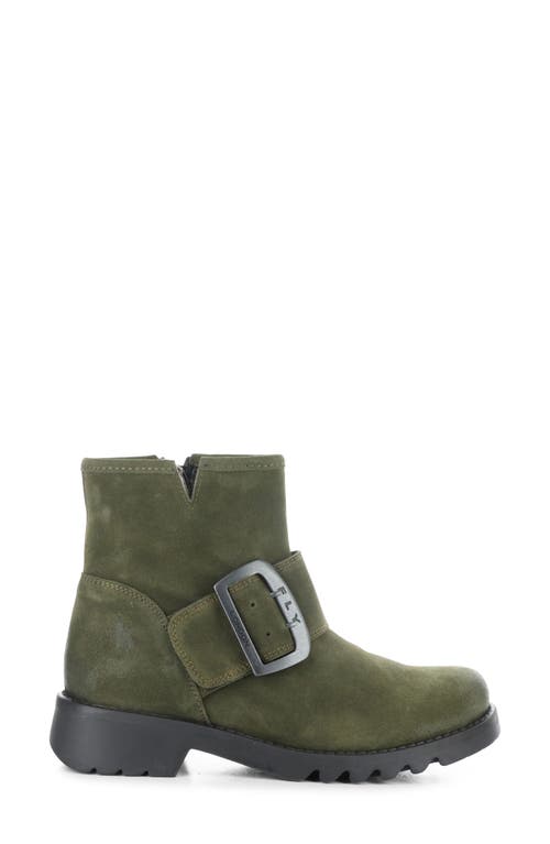 Fly London Rily Bootie In Aspen Oil Suede