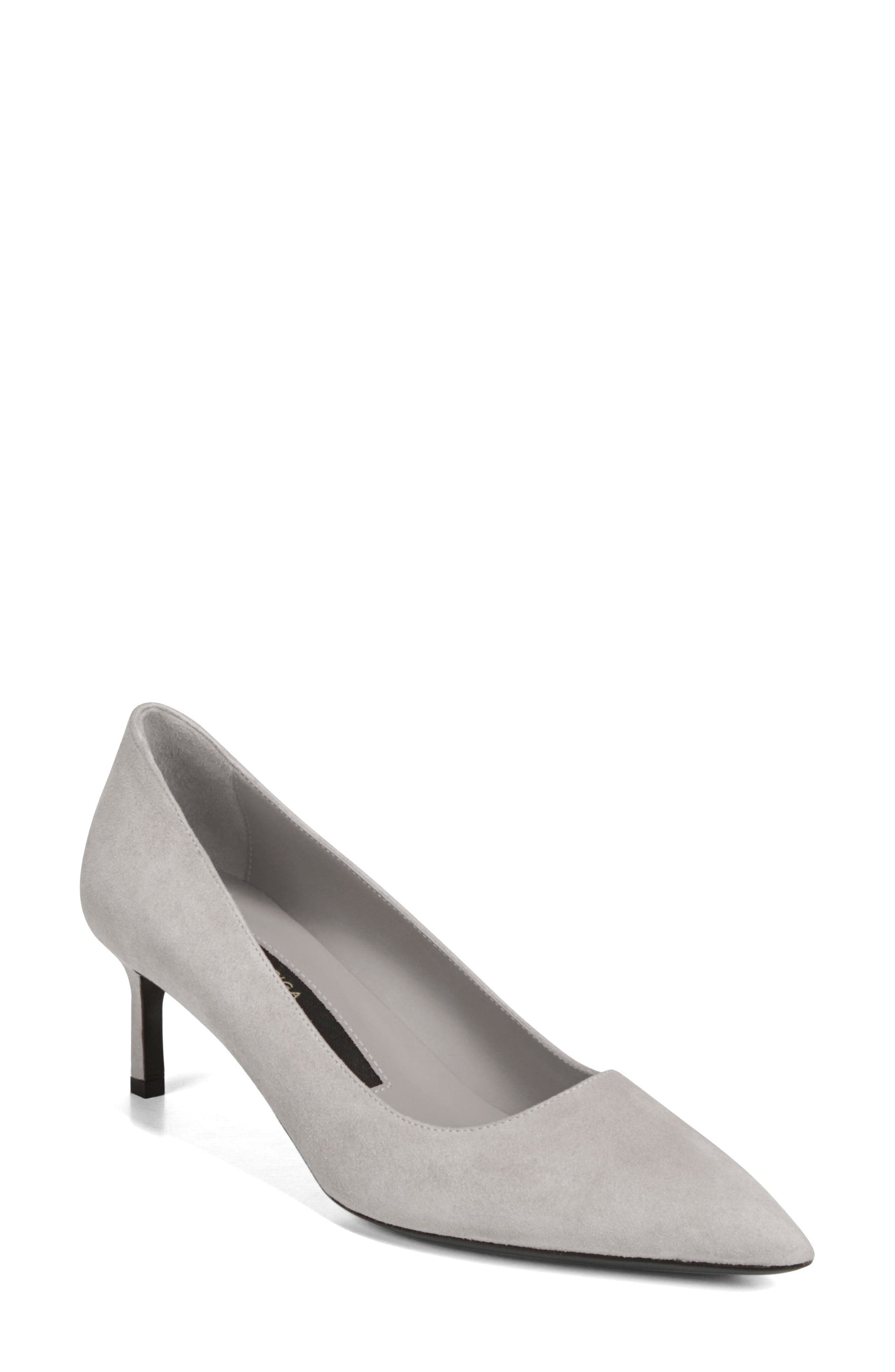 Via Spiga Nikole Pointy Toe Pump, Grey