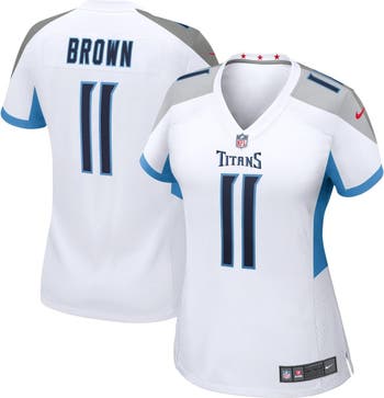 Women's Nike AJ Brown White Tennessee Titans Game Jersey
