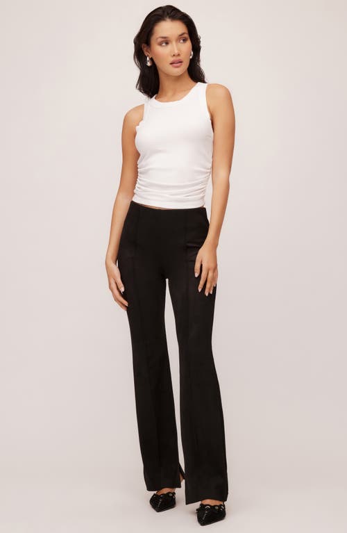 Shop Fifteen Twenty Neli Slim Bootcut Pants In Black