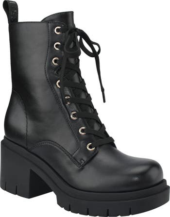 Guess placing combat boots hotsell